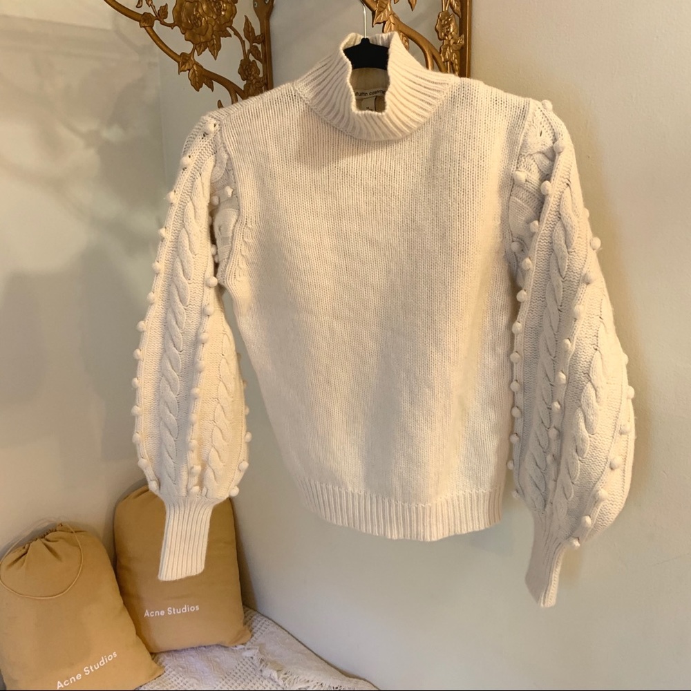 Autumn Cashmere Balloon Sleeve Sweater